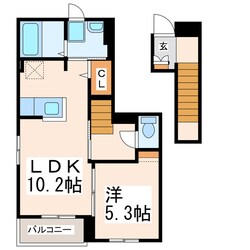 グレースM２の物件間取画像